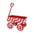 Sweet Candycane Swirl Holiday Wagon