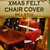 Jolly Santa Chair Hat Cover