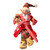 Festive Sitting Elf Christmas Decoration - Holding Teddy Bear