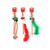 Christmas Elves Cat Dangler Toy