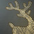 2D Mesh Reindeer with Twinkle Warm White LEDs - 1.8m