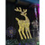 Deluxe Warm White Twinkle LED Reindeer with Metal Base
