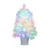 White Festive Fibre Optic Table Tree in Decorative Pot