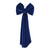 Midnight Draping Tail Bow