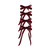 Burgundy Velvet Ribbon Bow