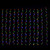 504 LED Super Long Curtain Lights - Multicolour