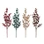 Decorative Icy Berry Stem with Glitter Finish (4 Colours)