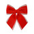 Bright Red Windsor Gilded Bow