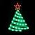 Flashing Neon Spiral Christmas Tree