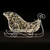 Warm White Iridescent Sleigh