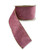 Dusty Pink Plush Velvet Christmas Ribbon with Metallic Gold Edging