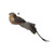 Copper Feathered Bird Clip Decoration - A