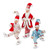 Posable Christmas Elf in Pyjamas Figurine (3 Styles)