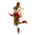 Posable Christmas Fairy Elf Figurine with Gold Wings