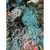 Aqua Sparkling Coral Seashell Christmas Tree Decorative Spray