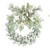 Icy Frosted Mistletoe & Berry Mini Christmas Wreath