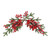 Red Berry Spray & Ornament Decorative Christmas Swag