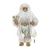 White & Gold Elegance Vintage Santa Claus