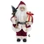 Deep Burgundy & Gift Vintage Santa Claus