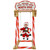 Animated Musical North Pole Santa Claus Swing Display