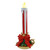 Designer LED Striped Resin Taper Candle Holder Centerpiece