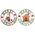 Circular Merry Christmas Metal Wall Plaque (2 Styles)