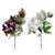 Frosted Snowy Peony Artificial Floral Stem (2 Colours)