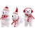 Flocked Polar Bear Cub with Knit Scarf (3 Styles)
