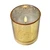 Gold LED Flameless Glass Christmas Votive Candle