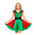 Women's Christmas Elf Costume Party Dress