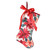 Retro Print Christmas Stocking