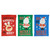 Christmas Character Felt Santa Sack (3 Styles)