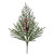 Frosted Norfolk Pine & Winter Berry Holiday Spray Pick