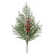Norfolk Pine & Winter Berry Christmas Spray