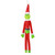 Mean Green Poseable Christmas Elf Plush Figure