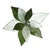 Velvet & Sequin Dual-Texture Poinsettia Floral Clip