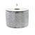 Metallic Silver Wired Edge Christmas Ribbon