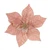 Deluxe Golden Edged Poinsettia Clip Decor Accent