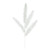 Deluxe Icy Glitter Fern Leaf Decorative Stem