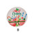 Christmas Hamper Gift Basket Ceramic Drink Coaster