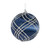 Silk-Finish Glitter Swirl Christmas Tree Bauble