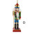 Decorative Metallic Wooden Nutcracker Ornament