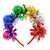 Rainbow Bauble Tinsel Christmas Headband