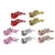 Sequin & Glitter Feathered Bird Christmas Clip Ornaments
