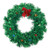 Festive Jewelled Tinsel Door & Window Wreath