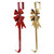 Decorative Metal Bow Over-Door Wreath Hook