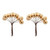 Gold Pearlised Berry Christmas Tree Picks
