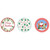 Christmas Design Disposable Paper Bowls 16cm - Pack of 6 (3 Styles)