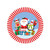 Holiday Themed Disposable Paper Bowls