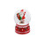 Whimsical Mini Santa Christmas Snowglob